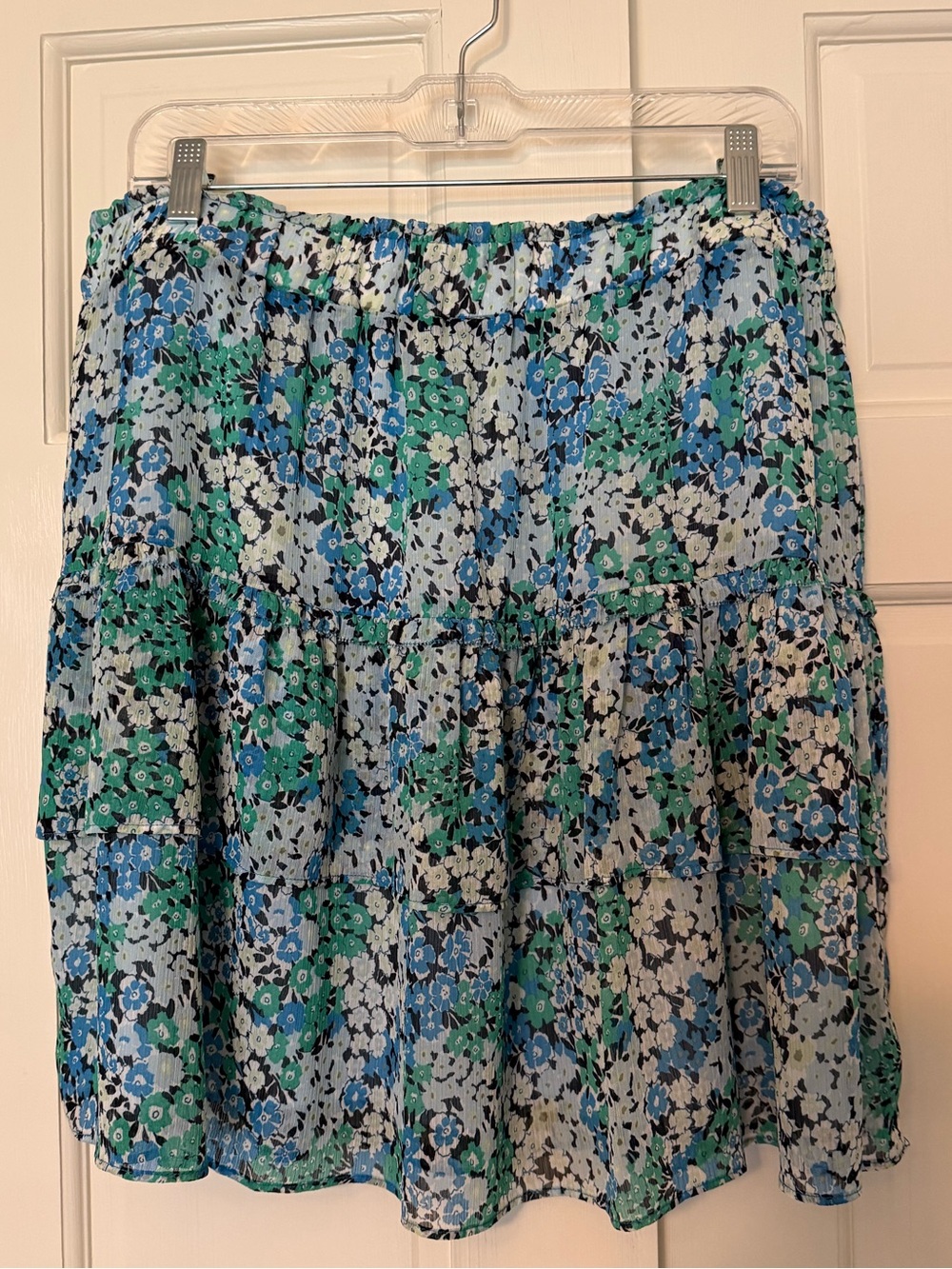 LOFT Floral Skirt - XL